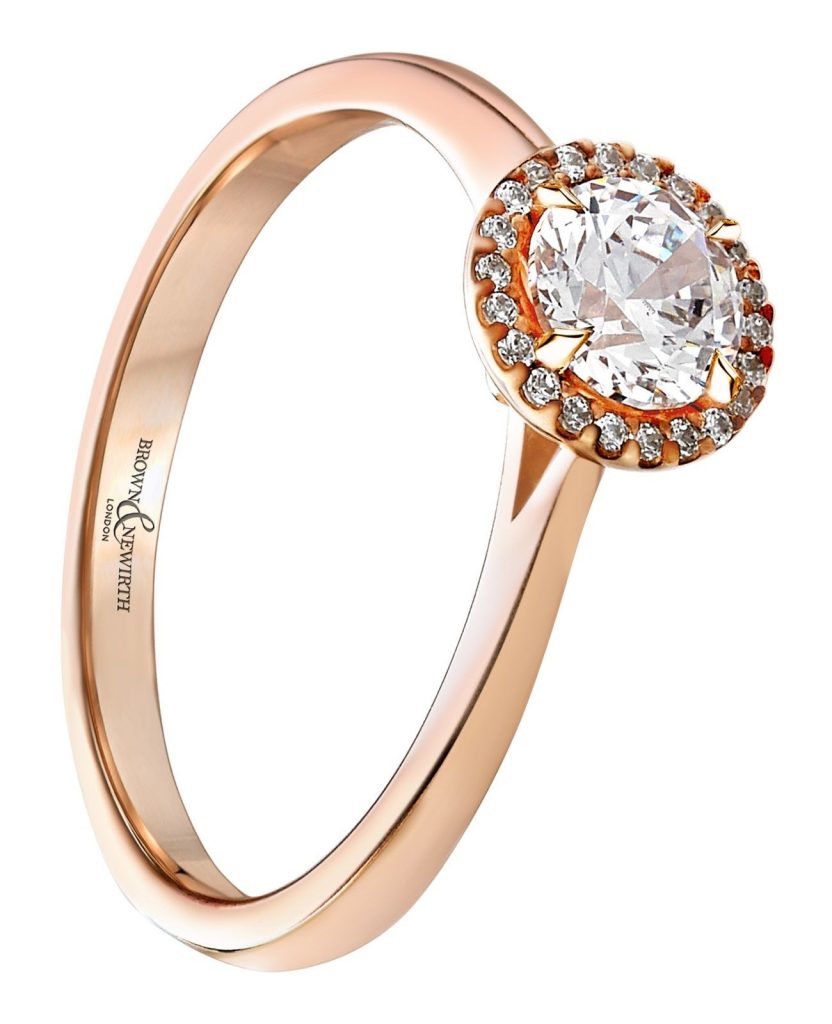 Celeste Engagement ring by Brown and Newirth