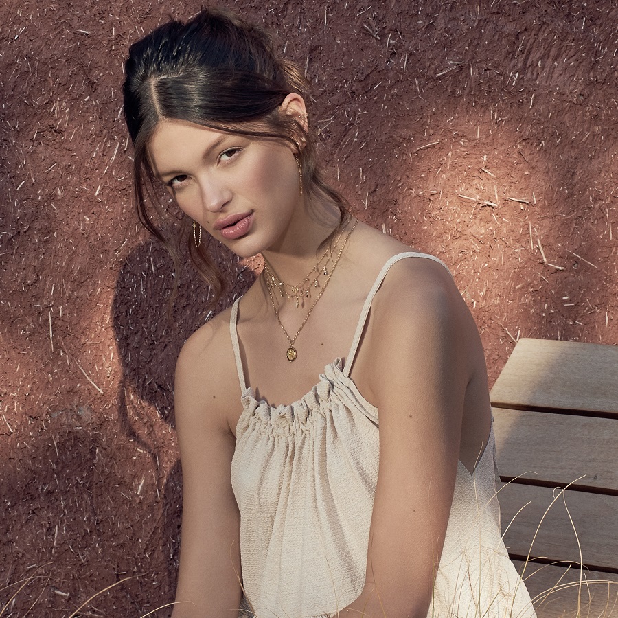 Ania Haie layering jewellery