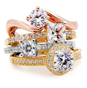 Engagement ring metal choice
