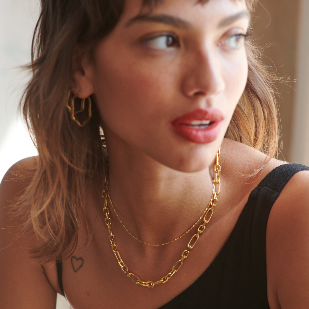 Happiness is a pair of hoops