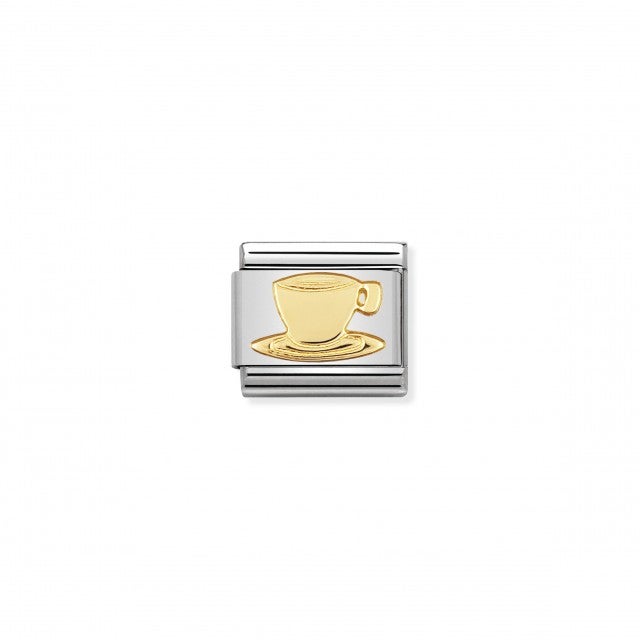 Nomination Classic Gold Coffee Cup Charm 030109_05