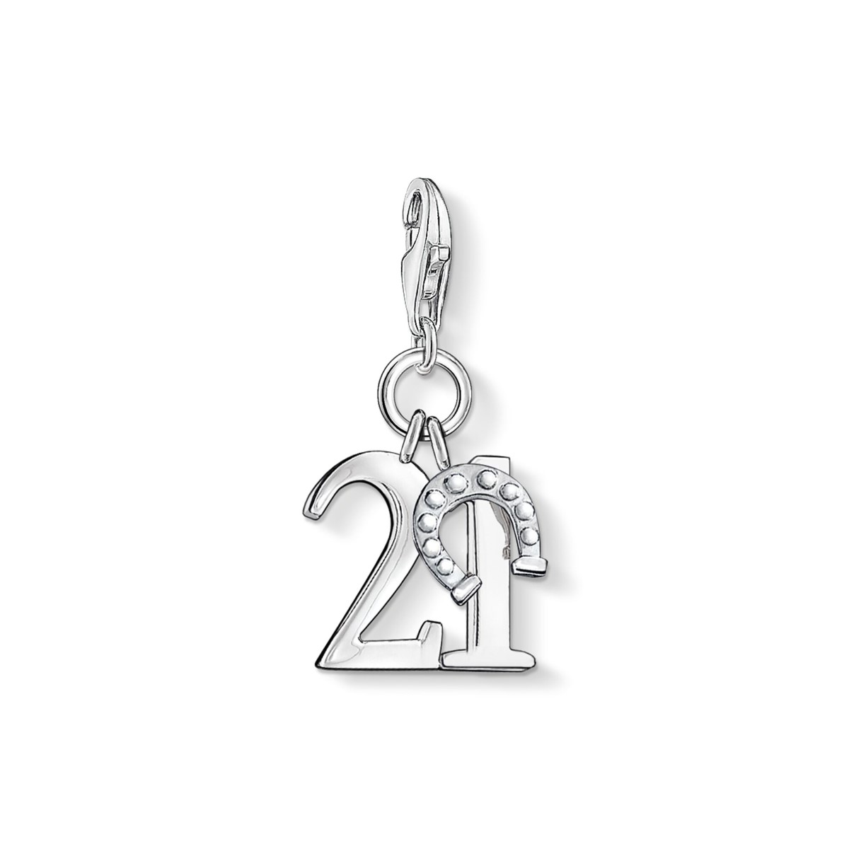 Thomas Sabo Charm Pendant - Lucky Number 21