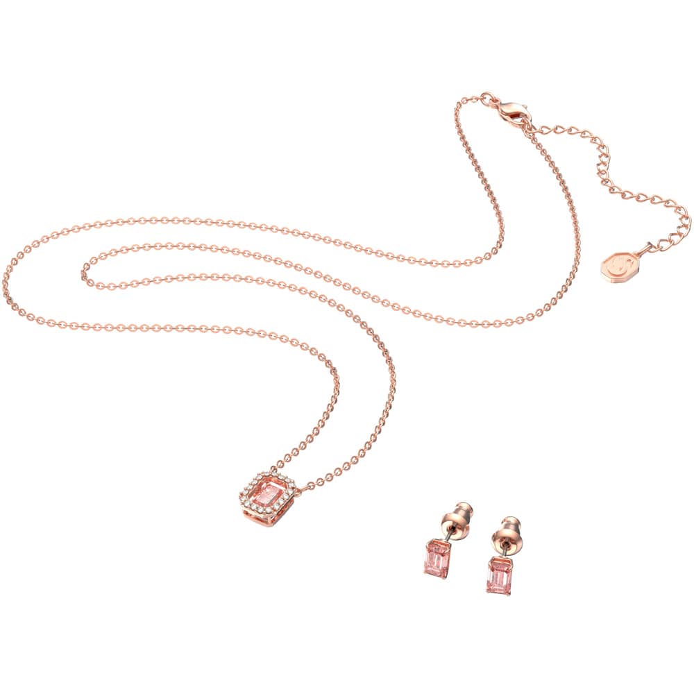 Swarovski Millenia Octagon Set - Rose Gold Plated 5620548