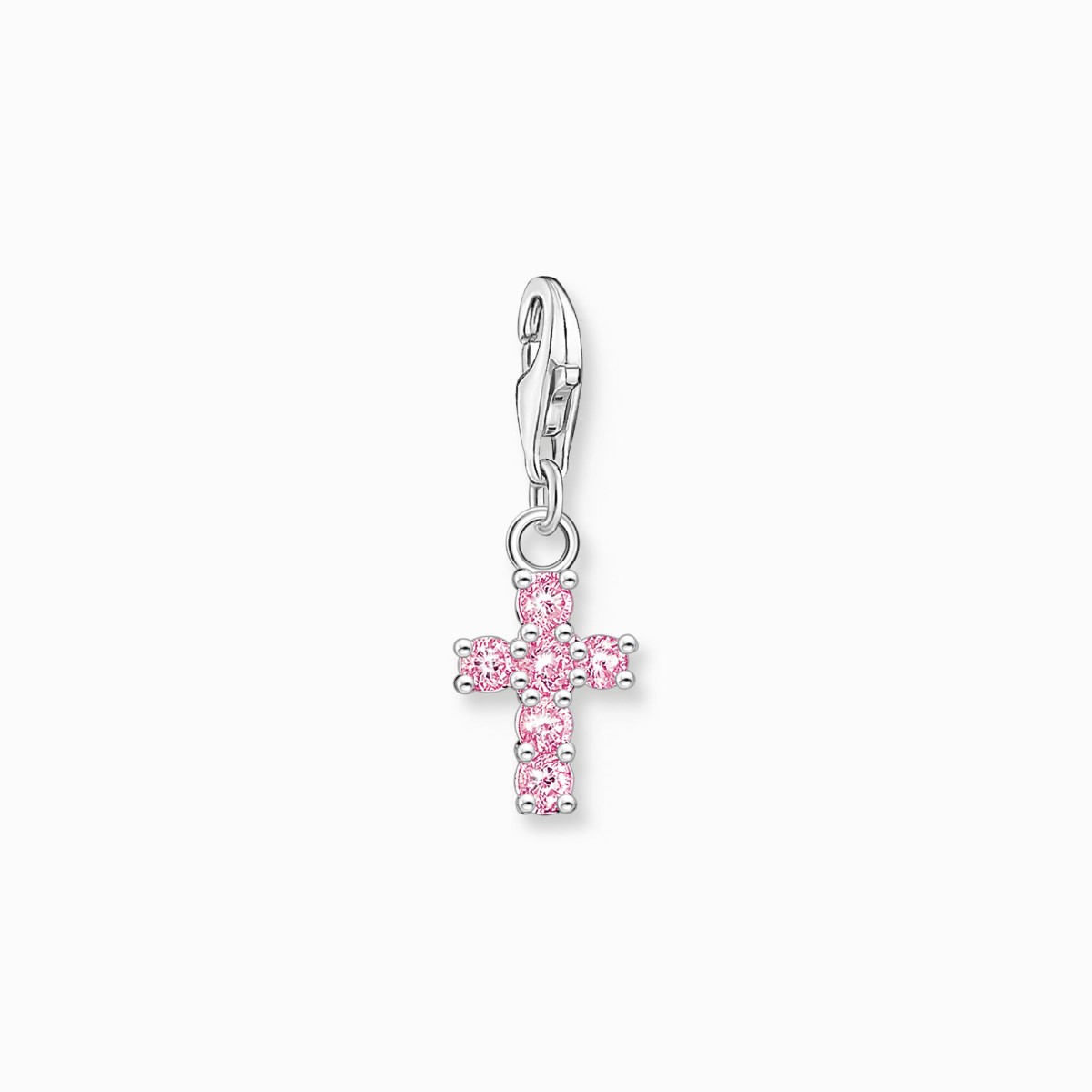 Thomas Sabo Cross Charm with Pink CZ 2032-051-9