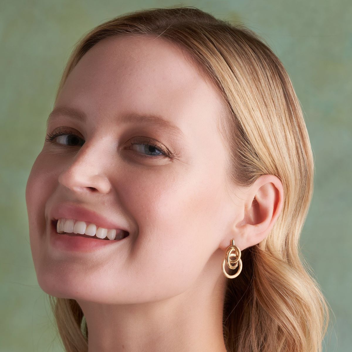 Olivia Burton Encircle Gold Plated Earrings - 24100179