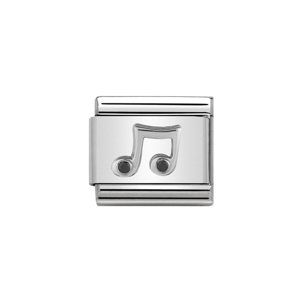 Nomination Classic 925 Silver and Zirconia Music Note Charm 330311_08