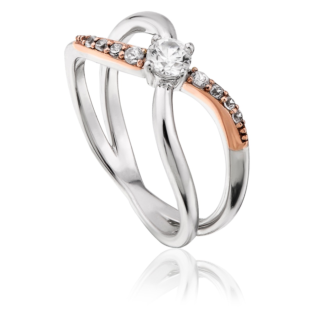 Clogau Clogau Kiss Ring - Size K - 3SCGKR-K