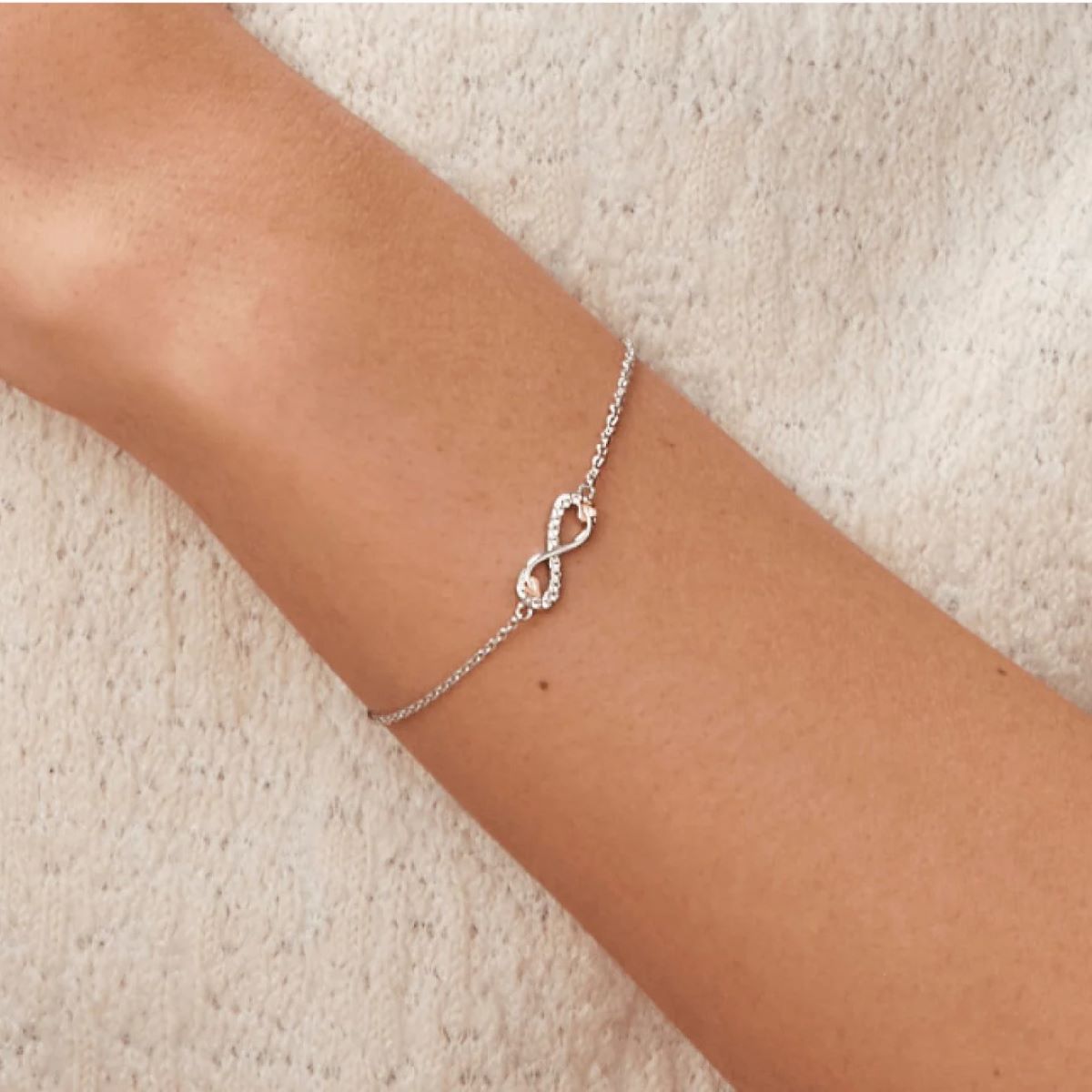 Clogau Tree of Life Infinity Silver Bracelet - 3STOL0737