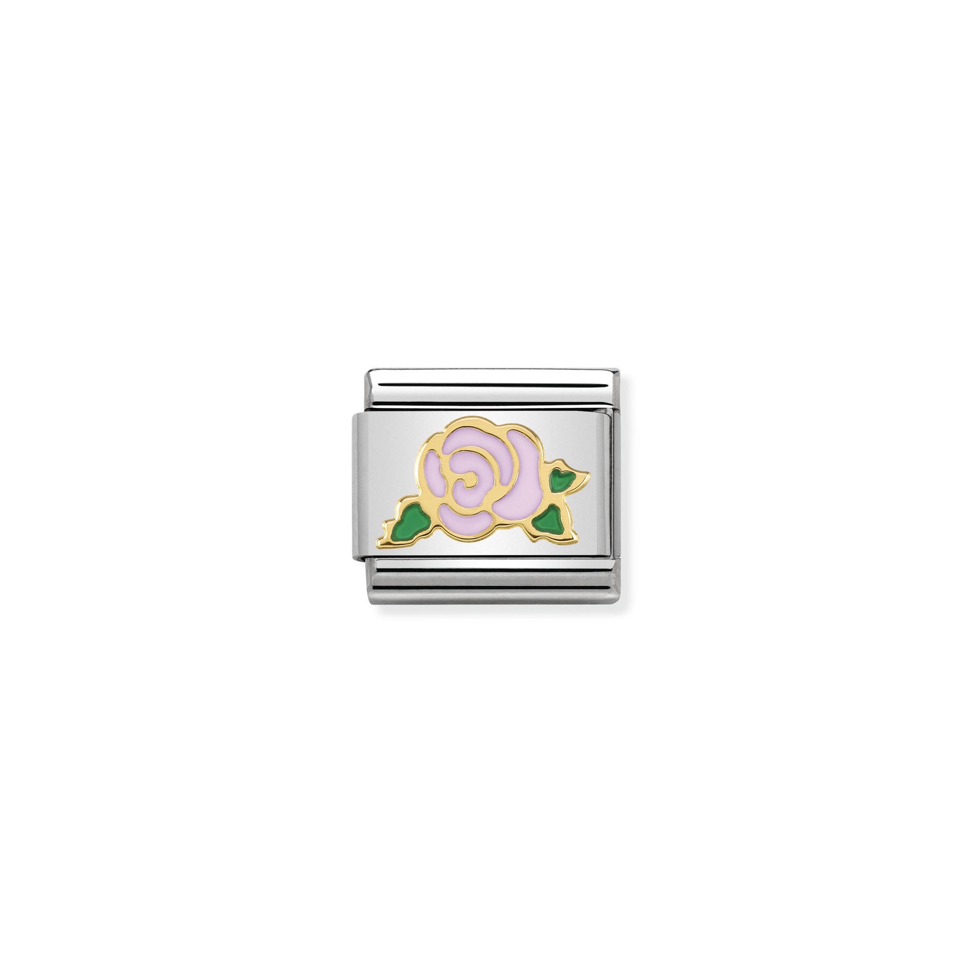 Nominations Composable Classic pink rose charm - 030285_31