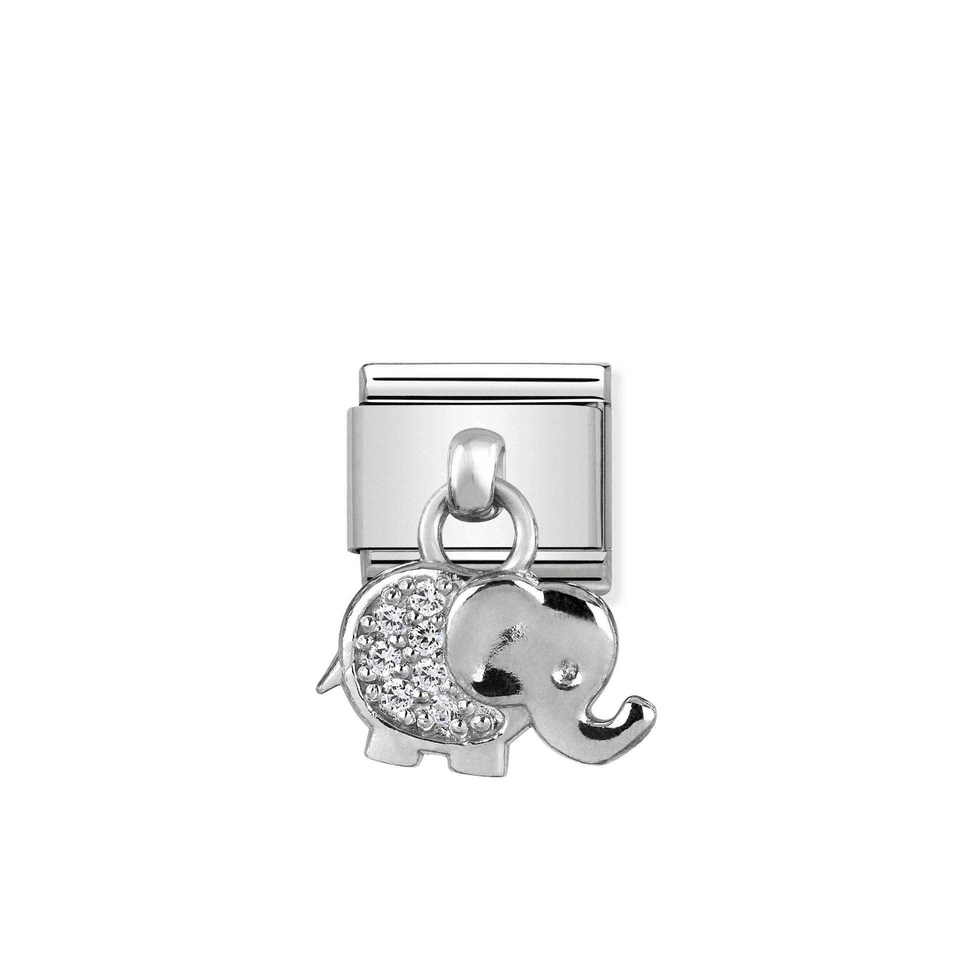 Nominations Composable Classic elephant pendant charm - 331800_17