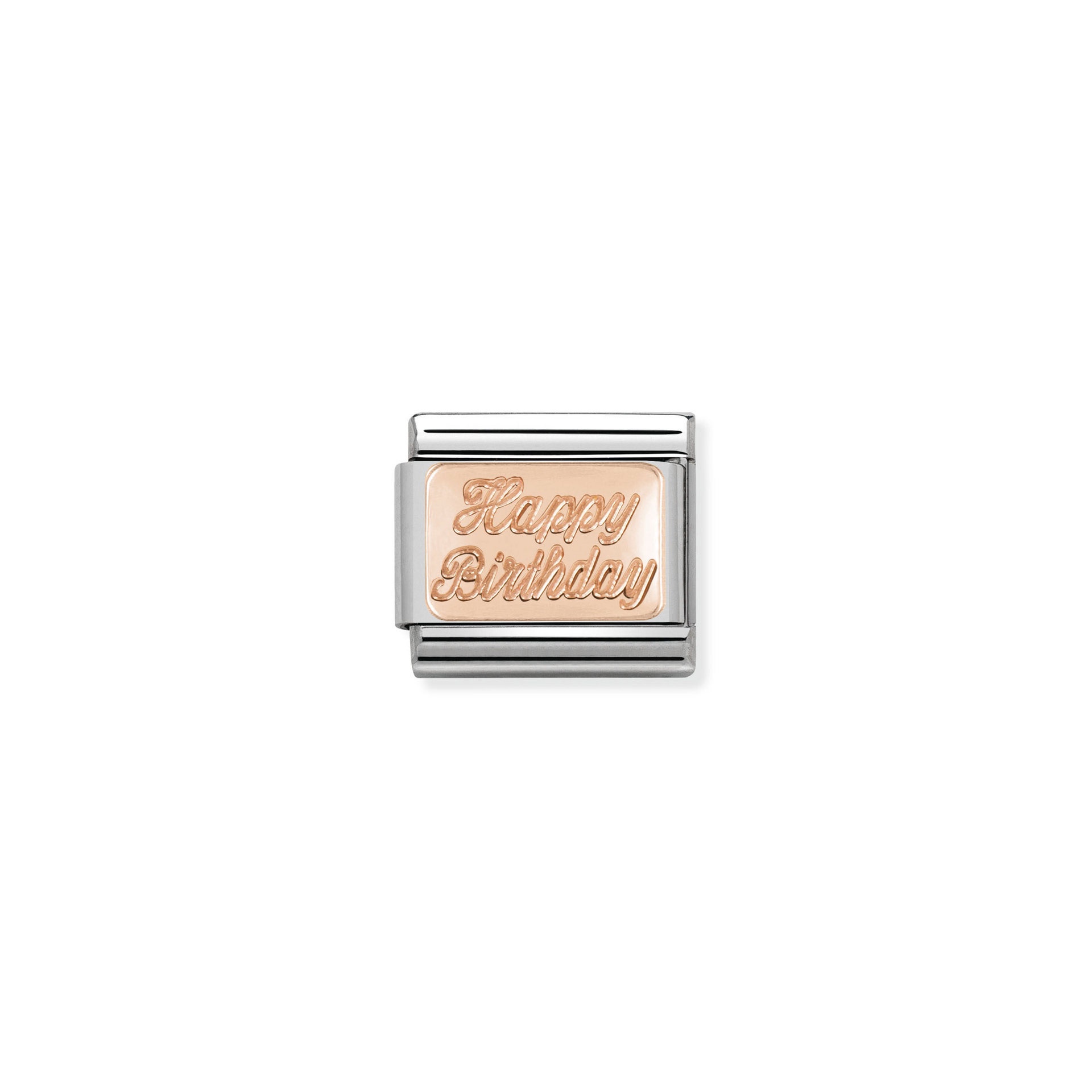 Nomination Composable Classic Rose Gold happy birthday charm - 430101_29