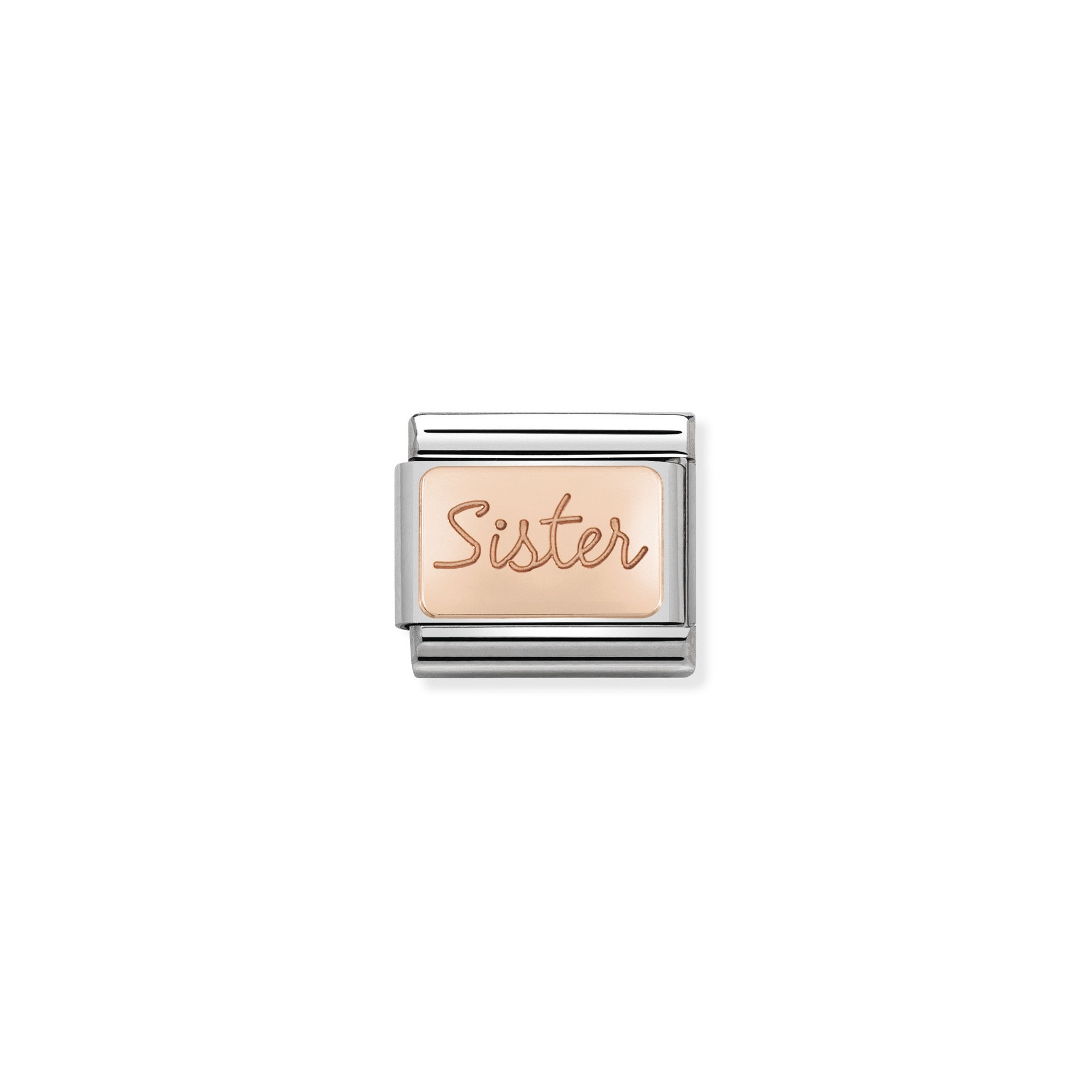 Nomination Composable Classic Sister link in Rose Gold Charm - 430101_38