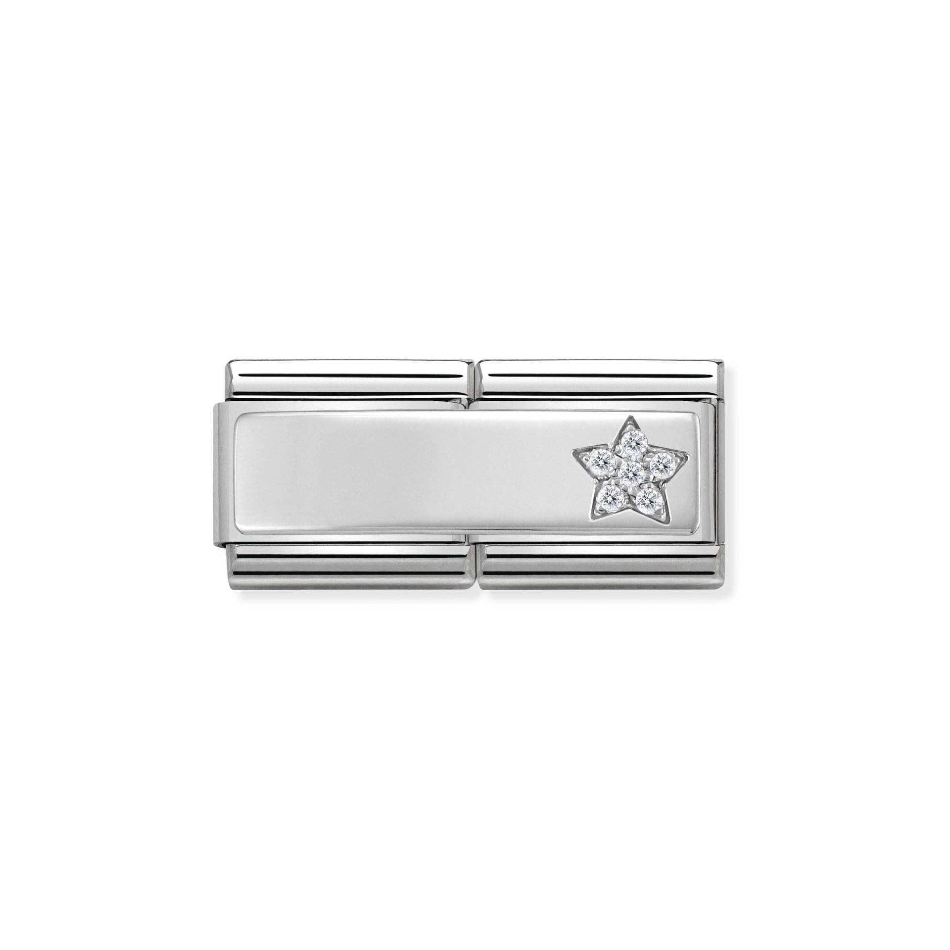 Nominations Classic Composable Double Link Star Charm - 330731_10