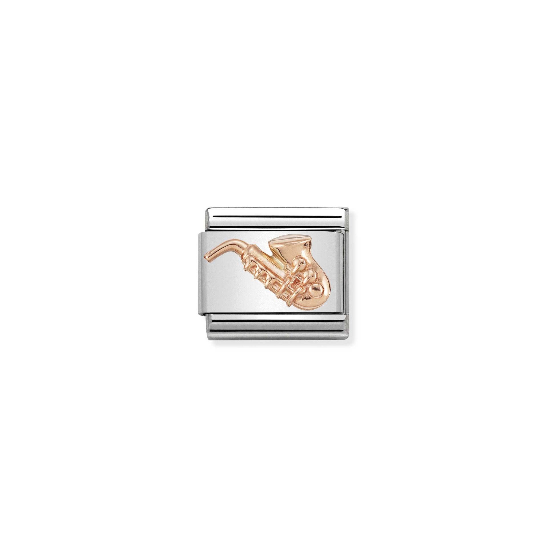 Nomination Composable Classic Link Rose Gold Saxophone Charm - 430106_12