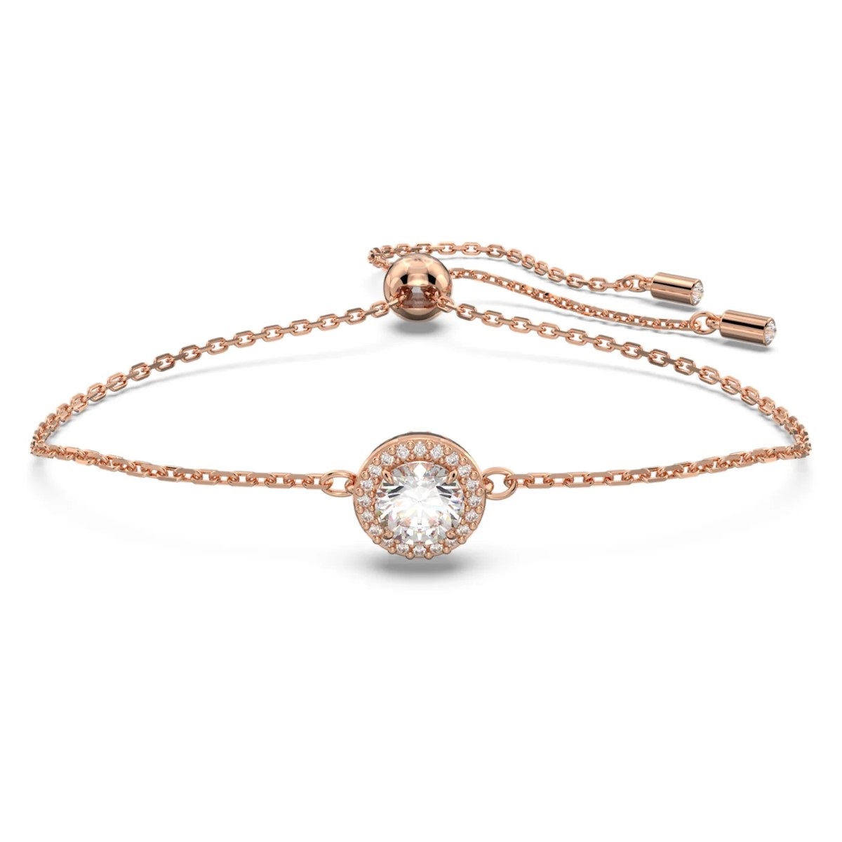 Swarovski Constella Bracelet - White with Rose Gold Plating 5636273