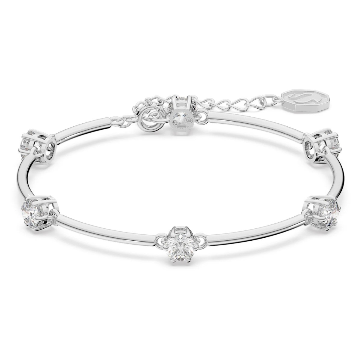 Swarovski Constella Bangle - White with Rhodium Plating 5641680