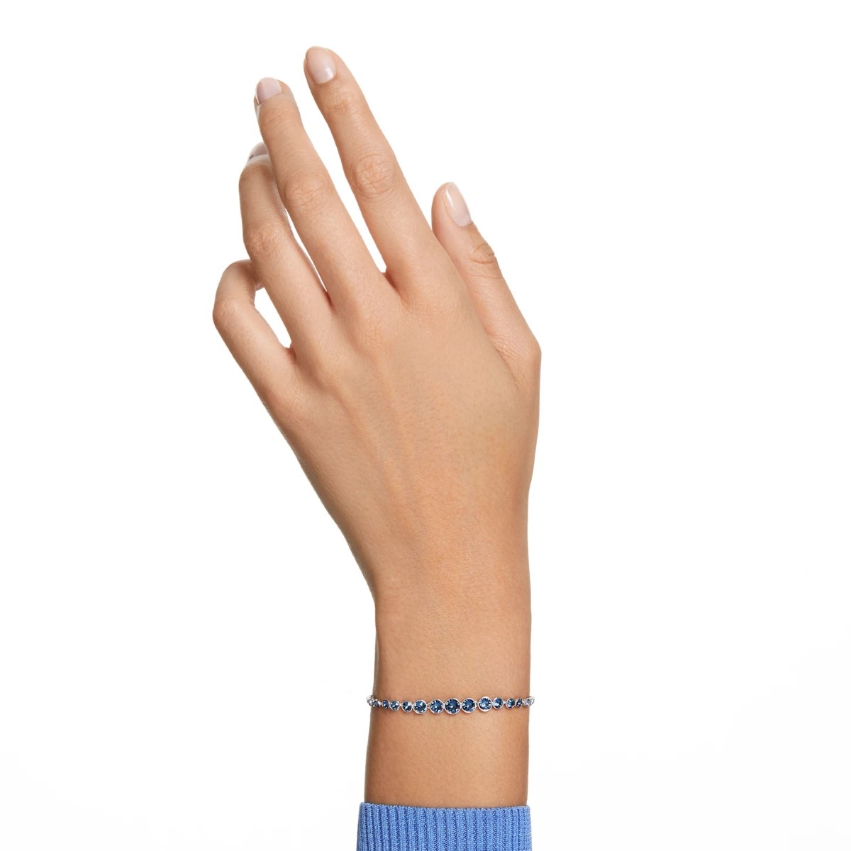 Swarovski Emily Gradient Bracelet - Blue with Rhodium Plating 5663394