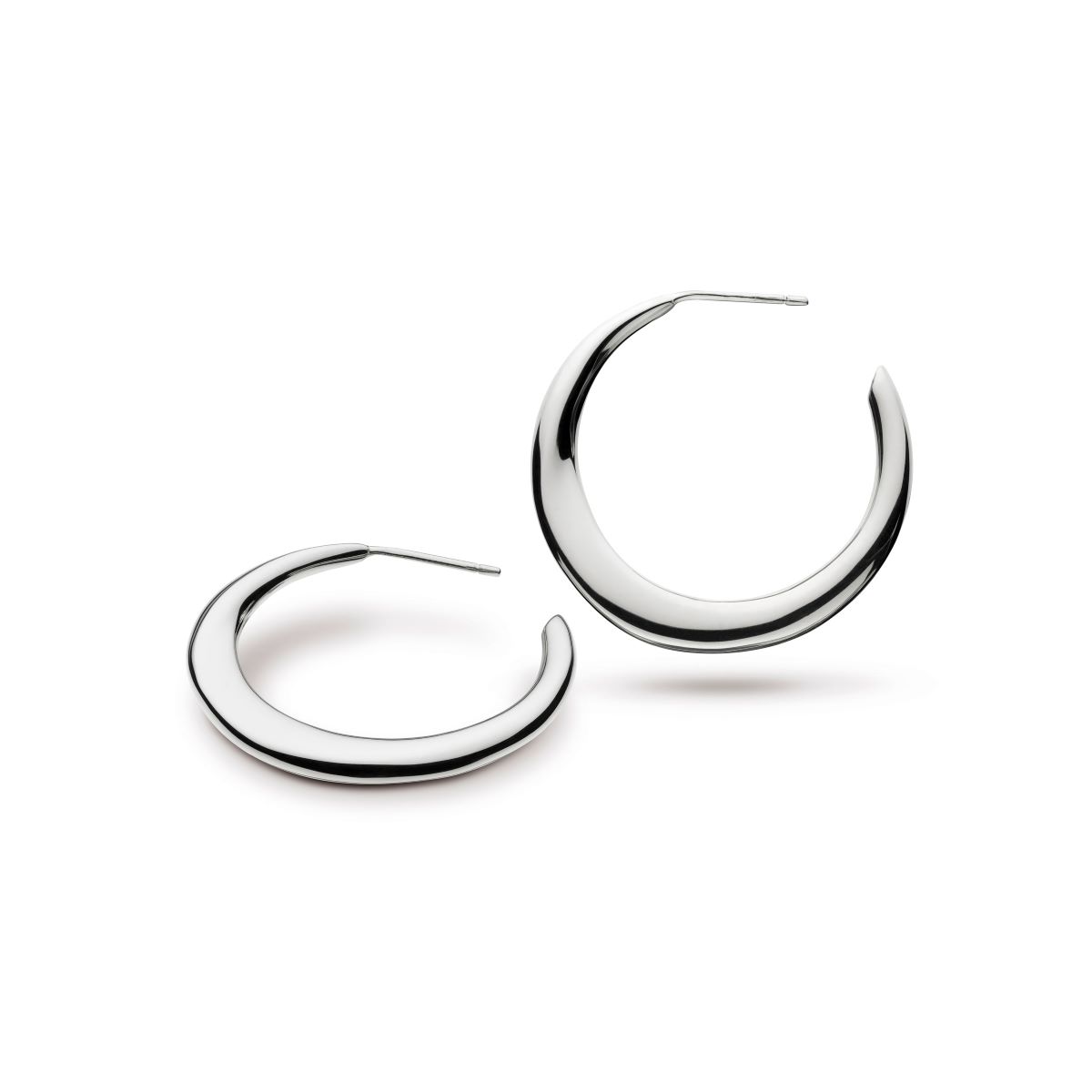 Kit Heath Bevel Cirque Grande Hoop Earrings