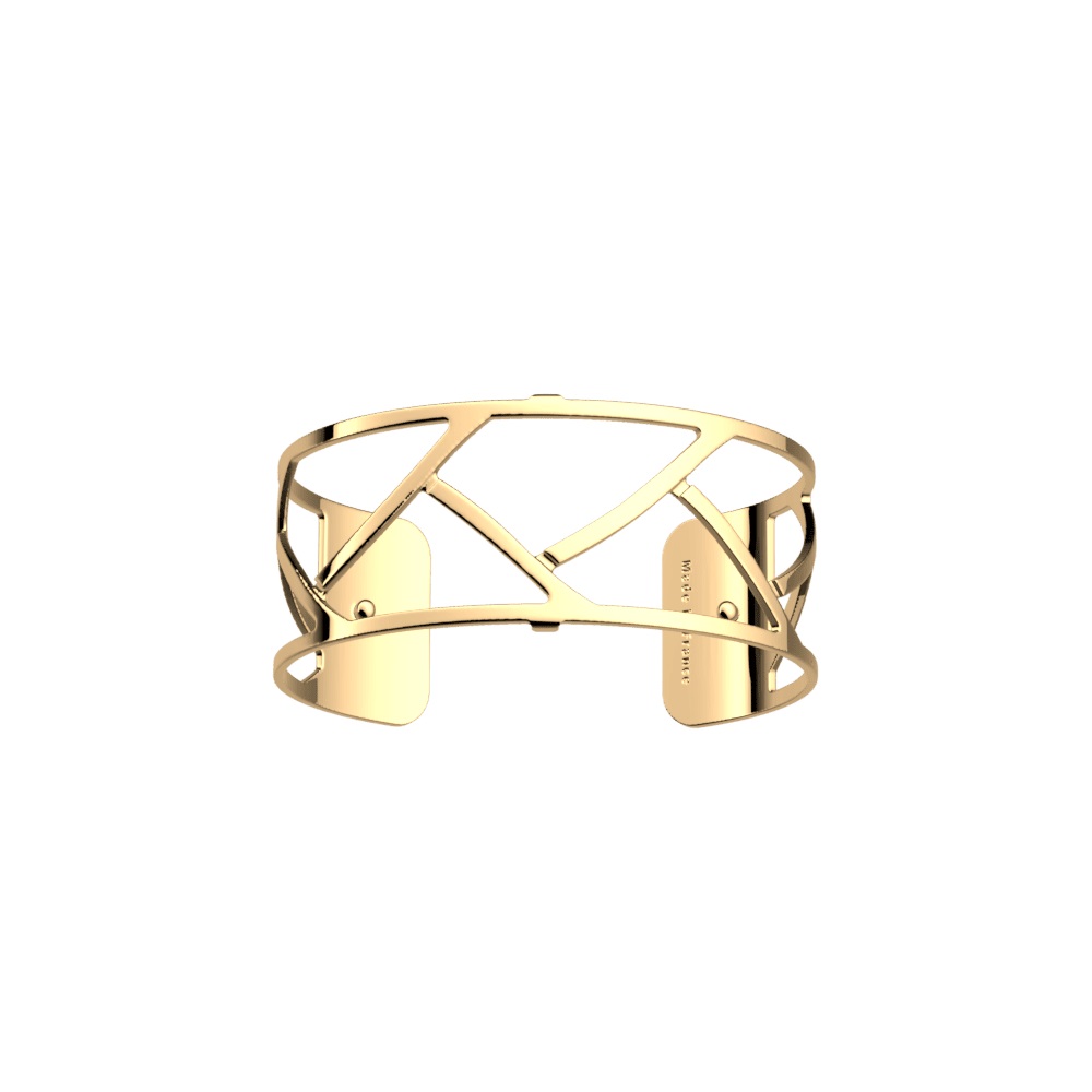 Les Georgettes Tresse 25mm Gold Finish Bangle 70325690100000