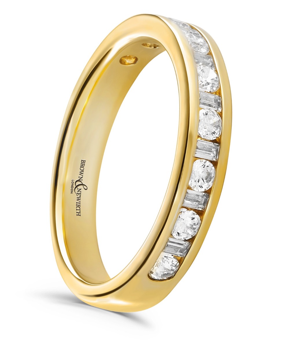 Brown & Newirth 'Magic' Half Eternity Ring