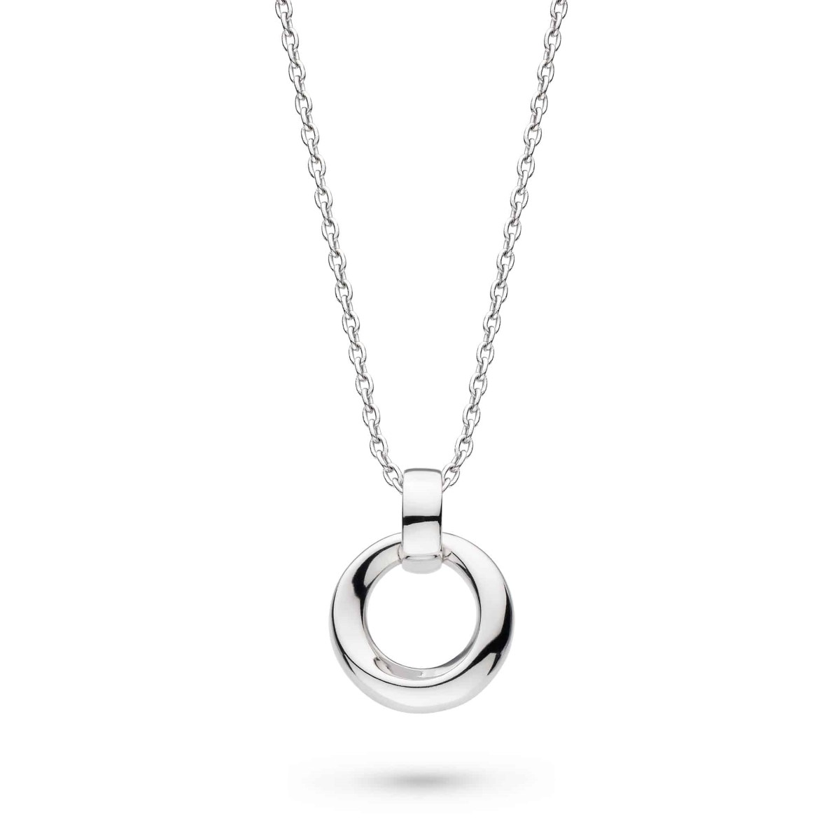 Kit Heath Bevel Cirque Dainty Necklace - Silver