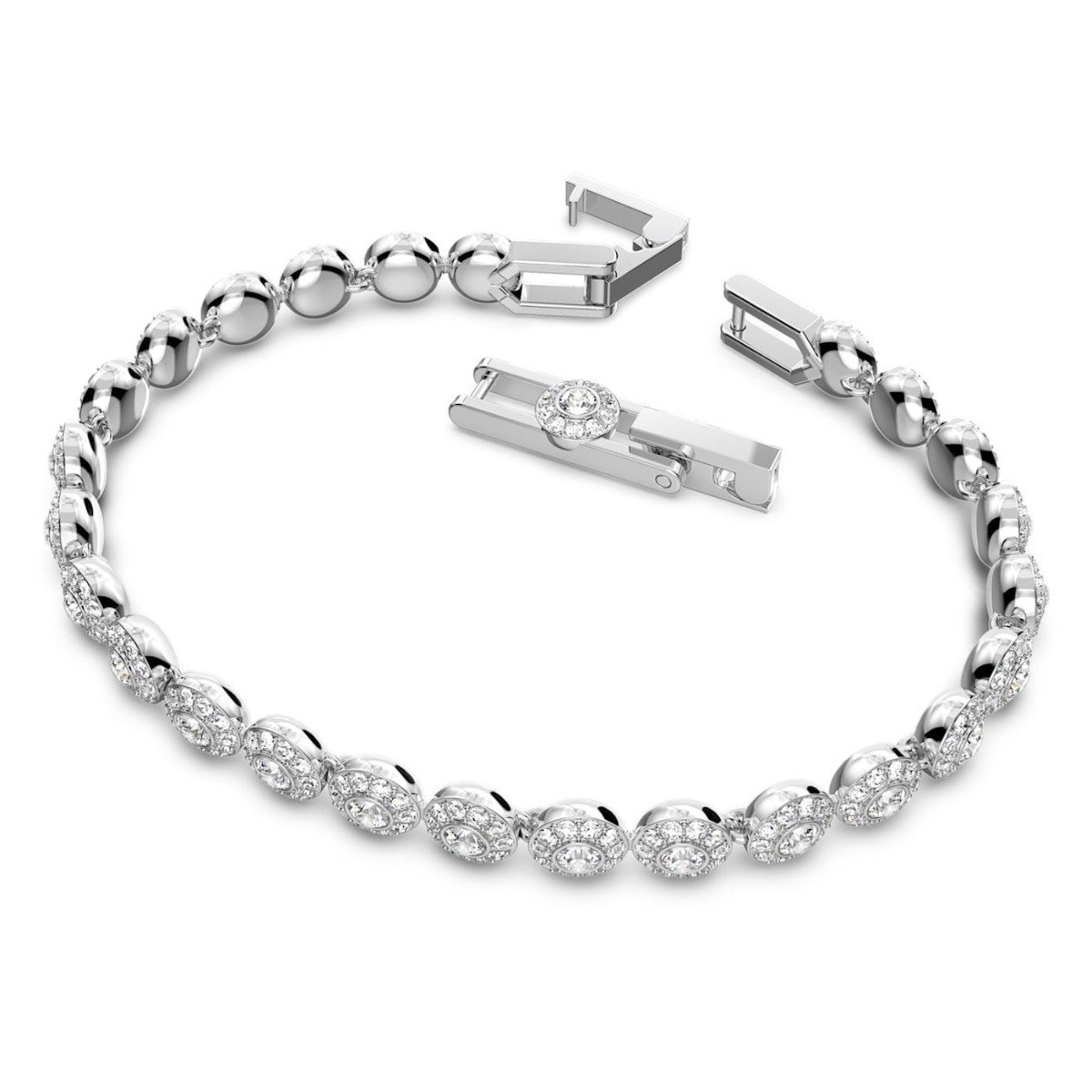 Swarovski Angelic Bracelet, White, Rhodium Plating 5071173