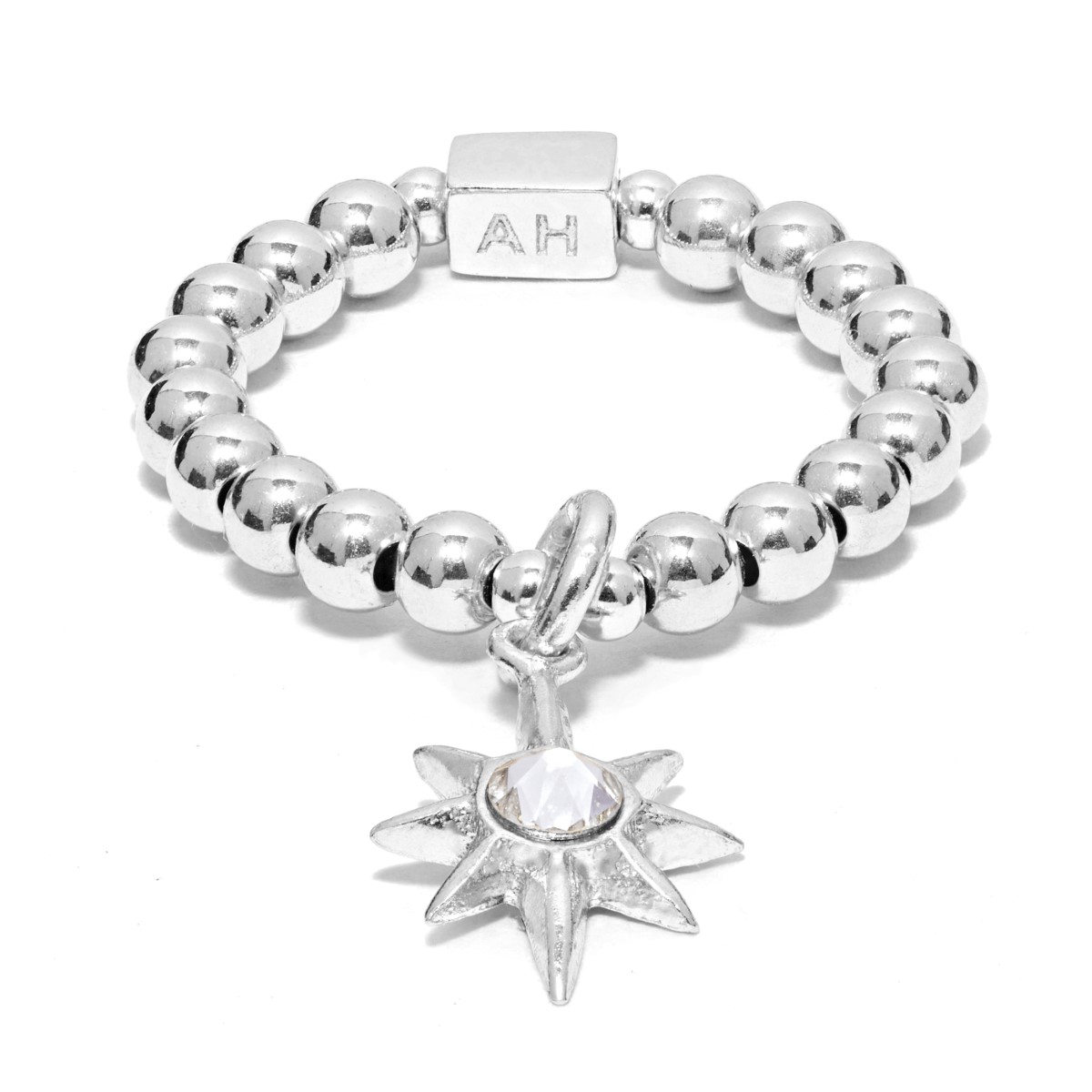 Annie Haak Mini Charm Silver Ring - Astra Star