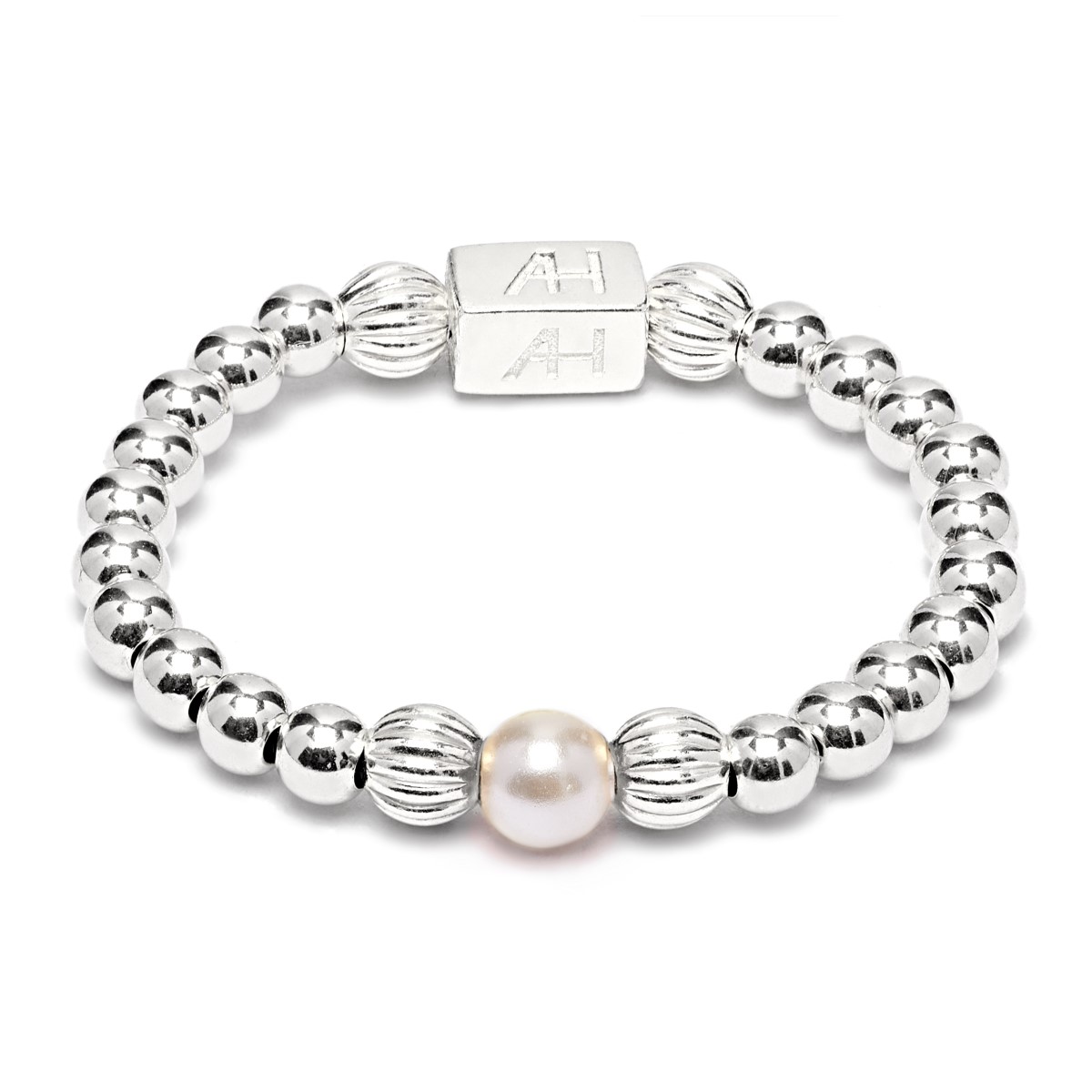Annie Haak Aster Silver Ring - Pearl R0345