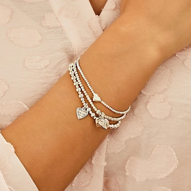 Annie Haak Hearts of Love Bracelet Stack