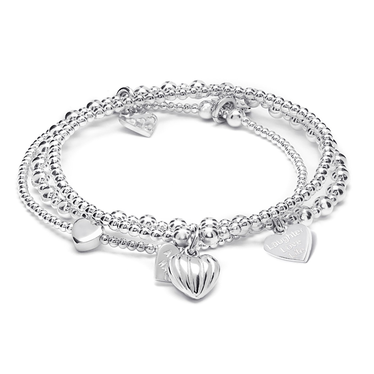 Annie Haak Hearts of Love Bracelet Stack