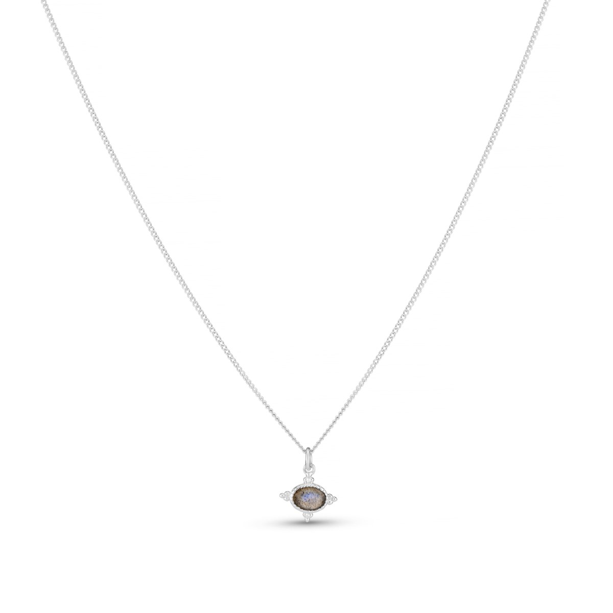 Annie Haak Itsy Bitsy Labradorite Silver Necklace