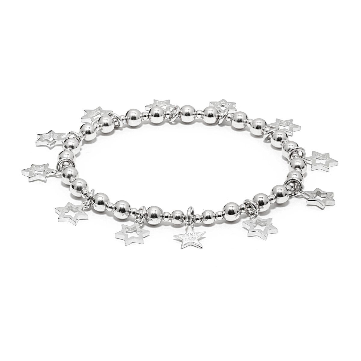 Annie Haak Mini Cluster of Stars Silver Bracelet