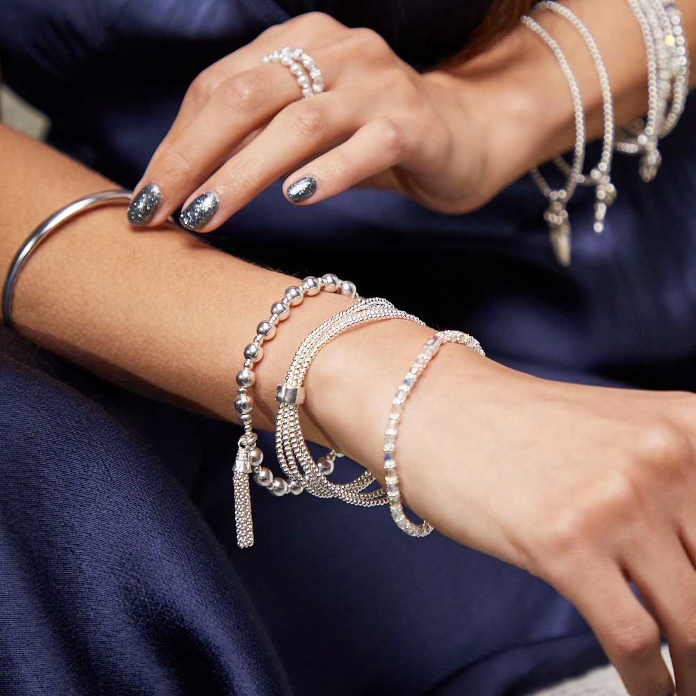 Annie Haak Rasi Silver Bracelet Stack