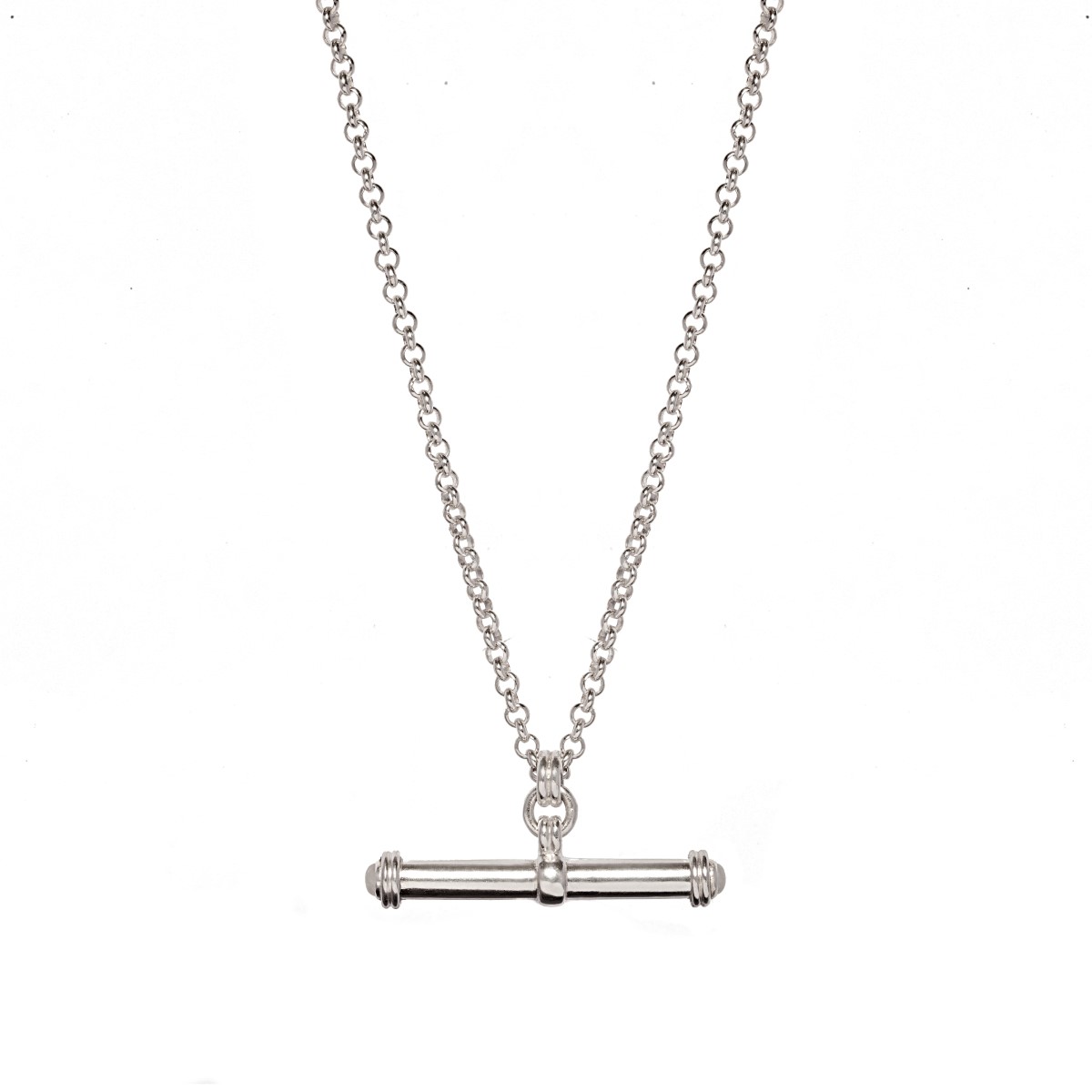 Annie Haak Solid Bar Silver Necklace - Moonstone