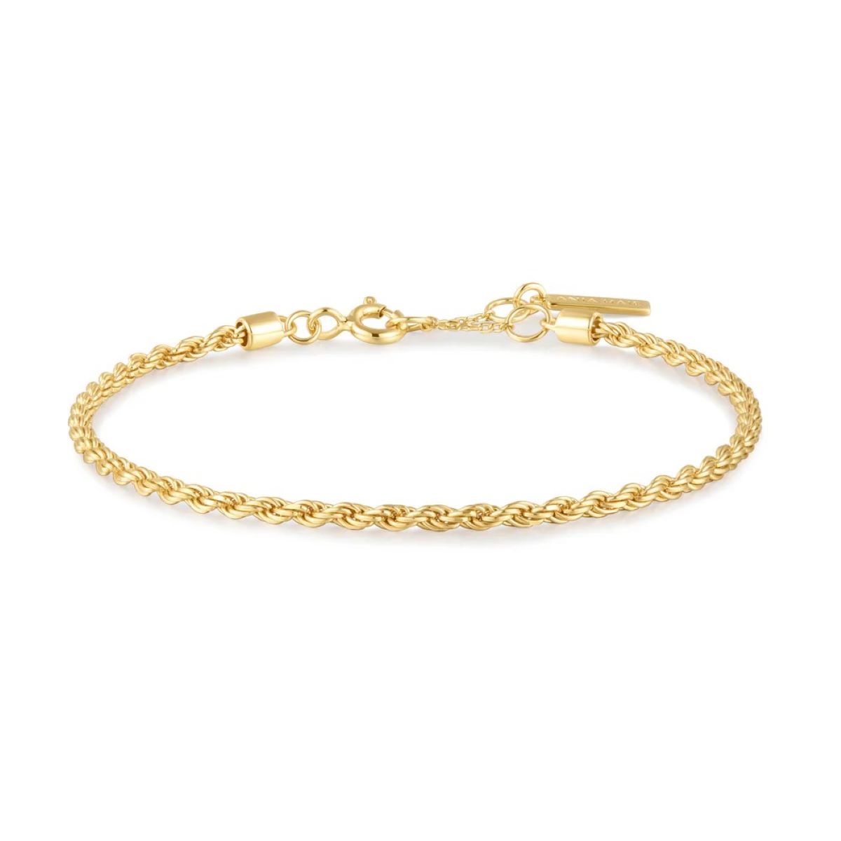 Ania Haie Gold Rope Twist Bracelet - B058_04G