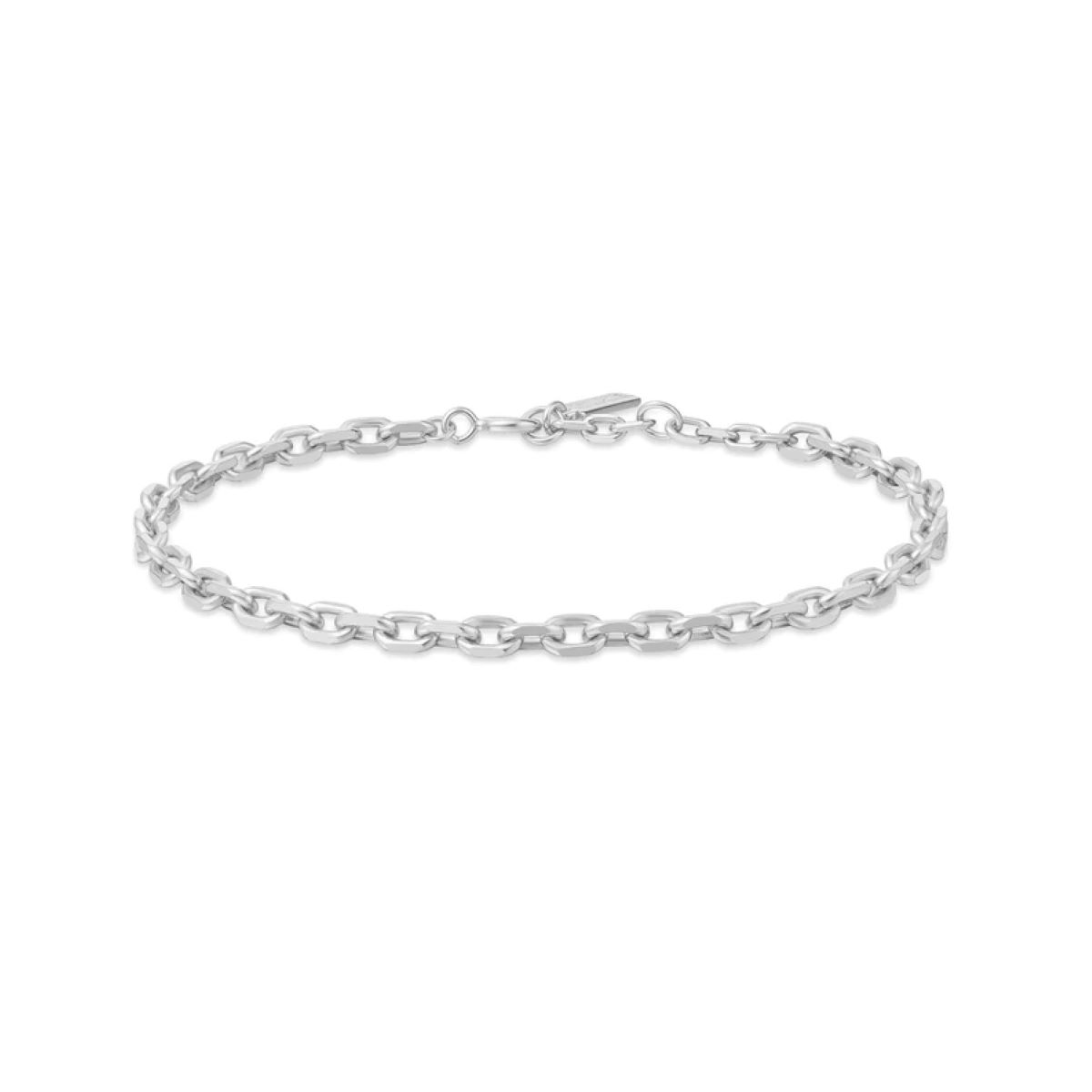 Ania Haie Medium Chain Silver Bracelet - B062-03H