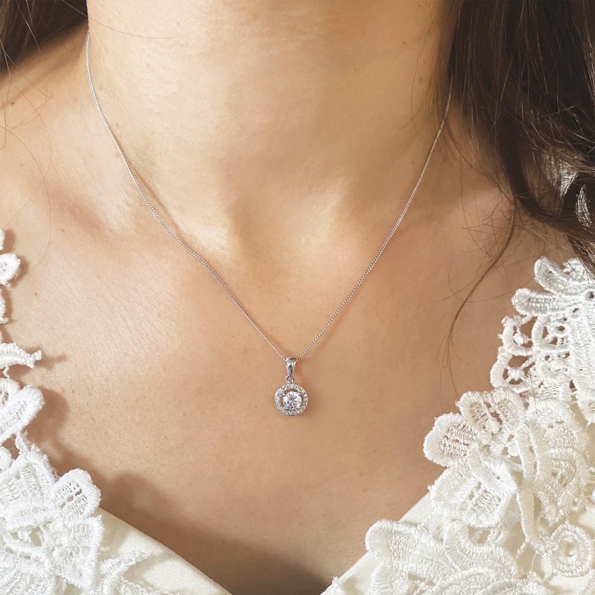 Ivory & Co Balmoral Pendant and Earring Set