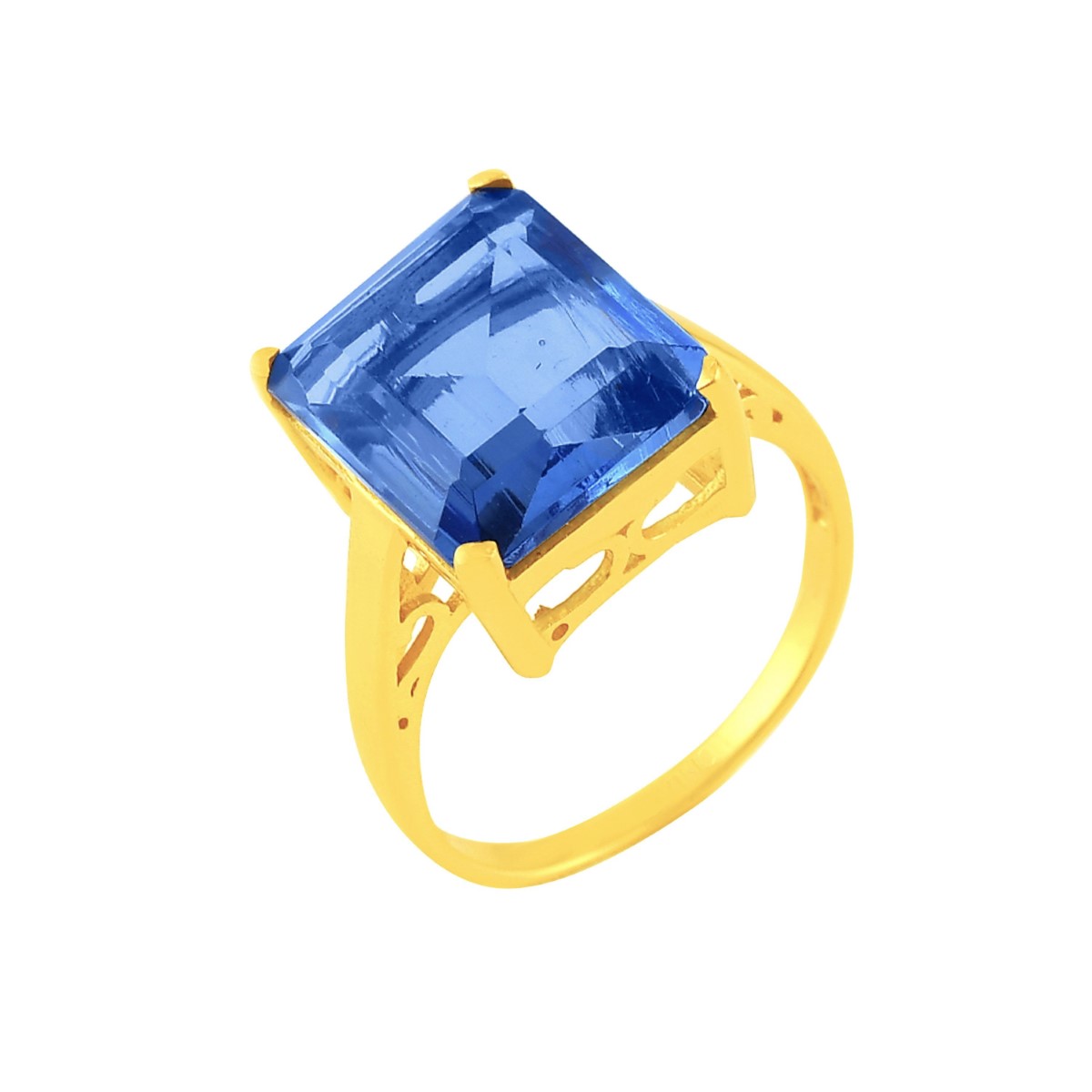 Shyla London Claudia Statement Ring - Blue