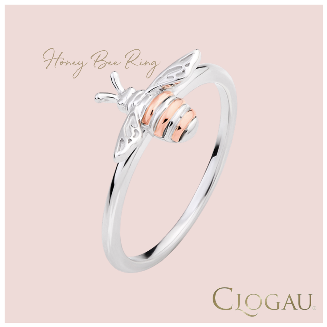 Clogau Honey Bee Ring 3SHNBR