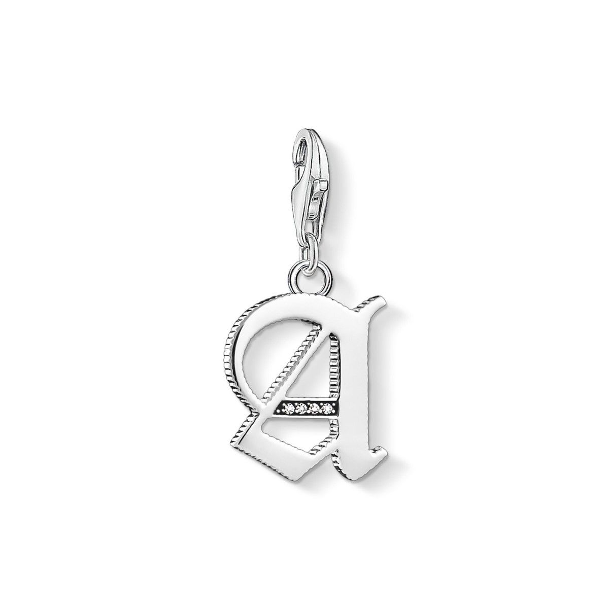 Buy Thomas Sabo Charm Pendant - Letter A Silver Online in UK
