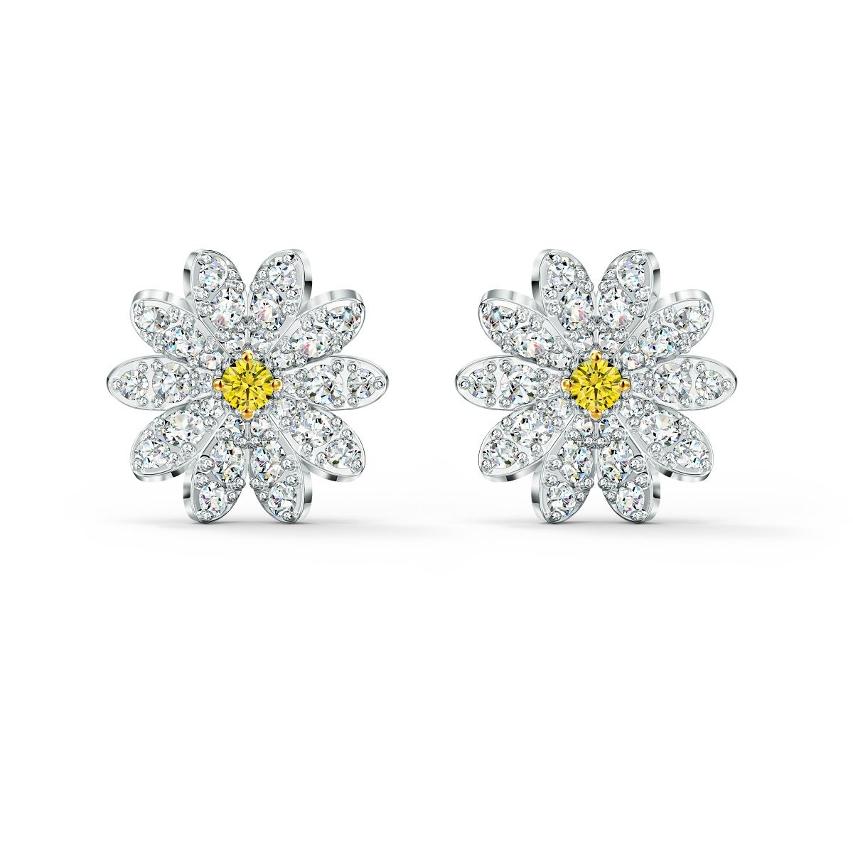 Swarovski shop daisy earrings