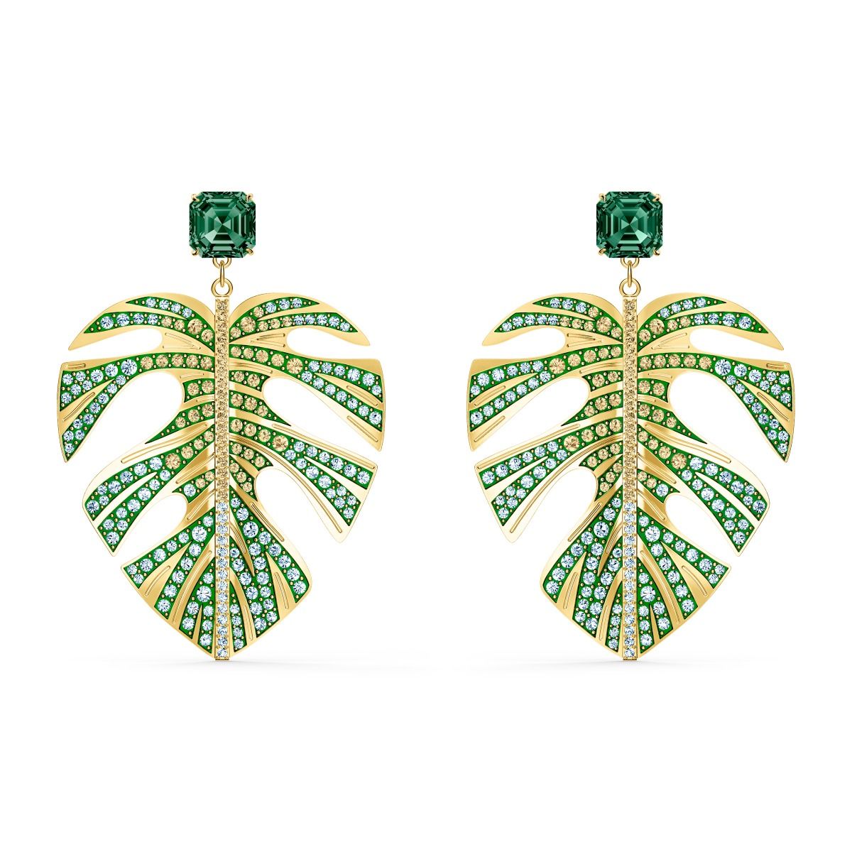 Swarovski hotsell earrings leaf