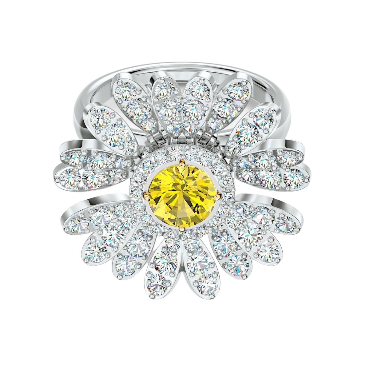 Swarovski ring flower store