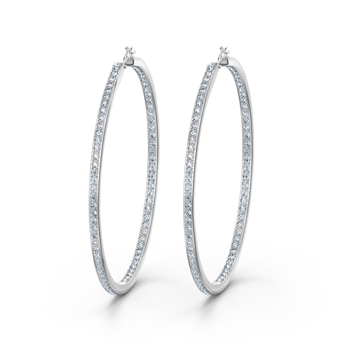 Swarovski crystal hoops online