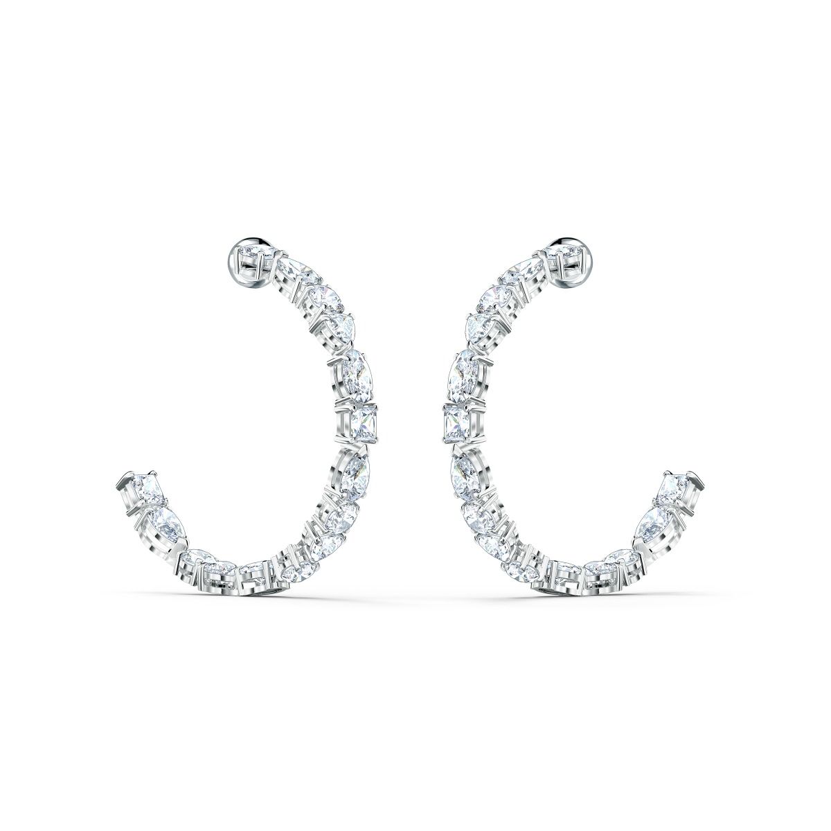 Simple swarovski hotsell earrings