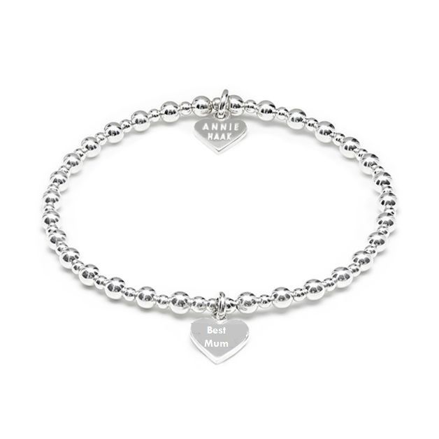Buy Annie Haak Mini Orchid Silver Charm Bracelet Best Mum Online