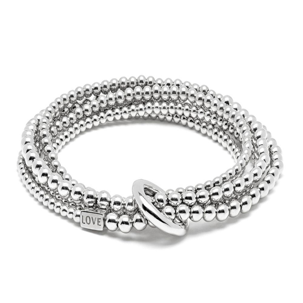 yard of love silver bracelet