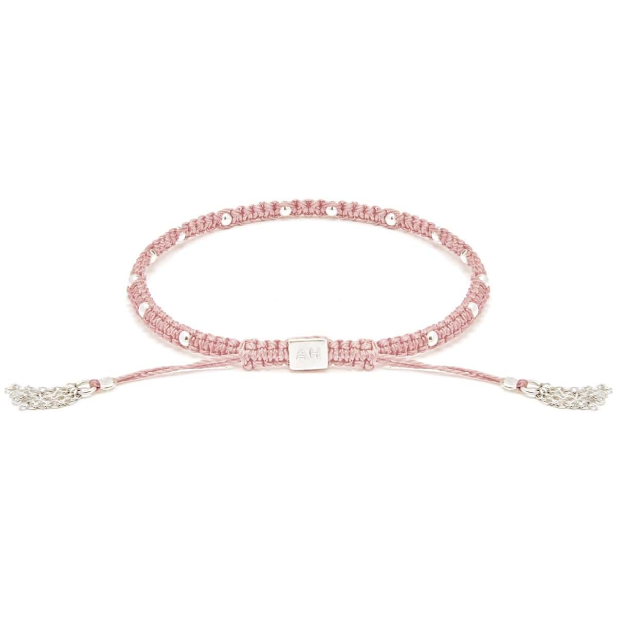 Buy Annie Haak Amigo Silver Bracelet Blush Online in UK