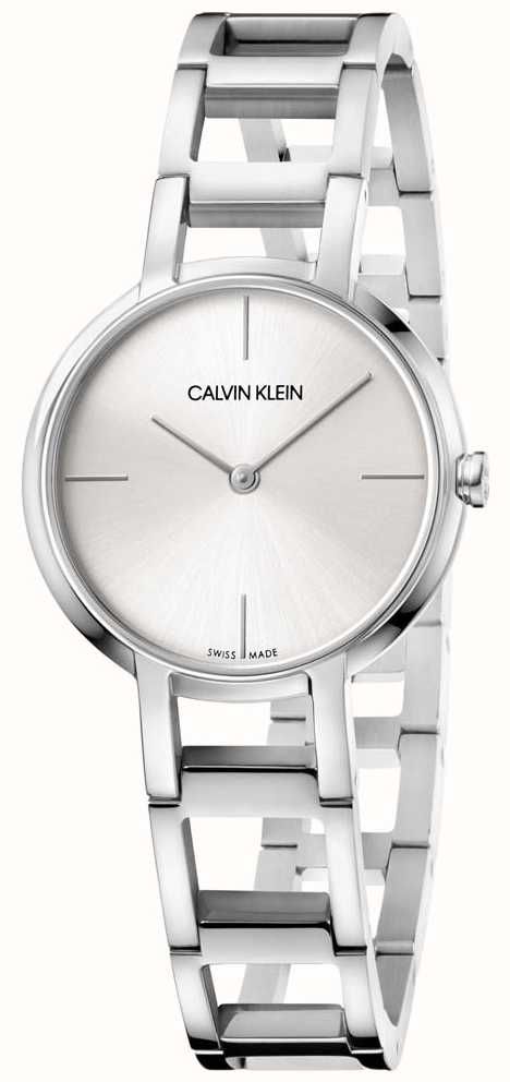 Buy Calvin Klein Ladies Cheers Watch Silver Online in UK