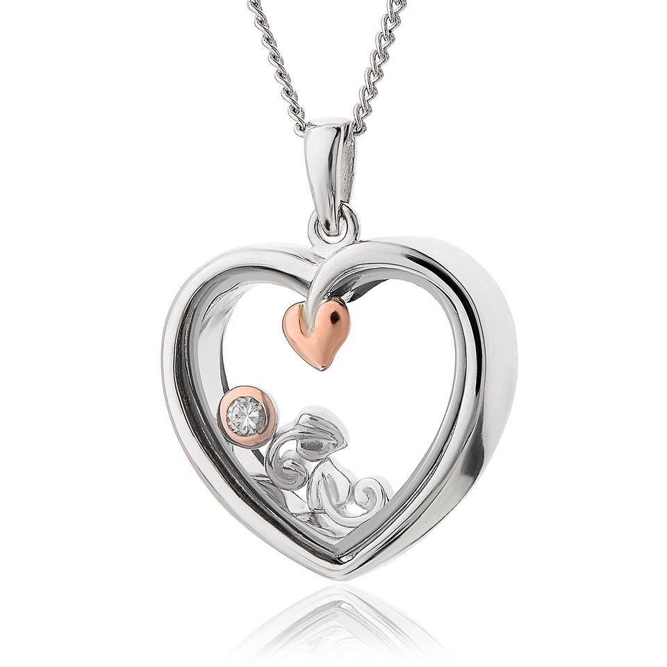 Buy Clogau Tree of Life Heart Inner Charm Pendant Online